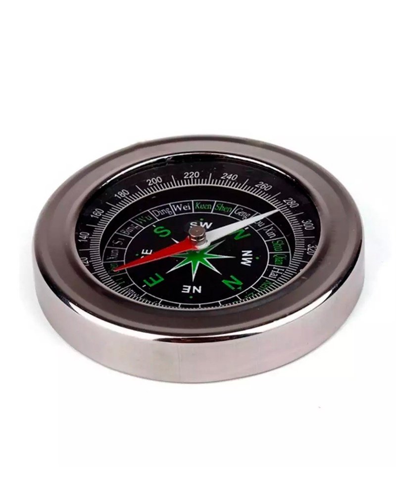Brujula Magentica Camping Alta Calidad Acero - Imagen 2