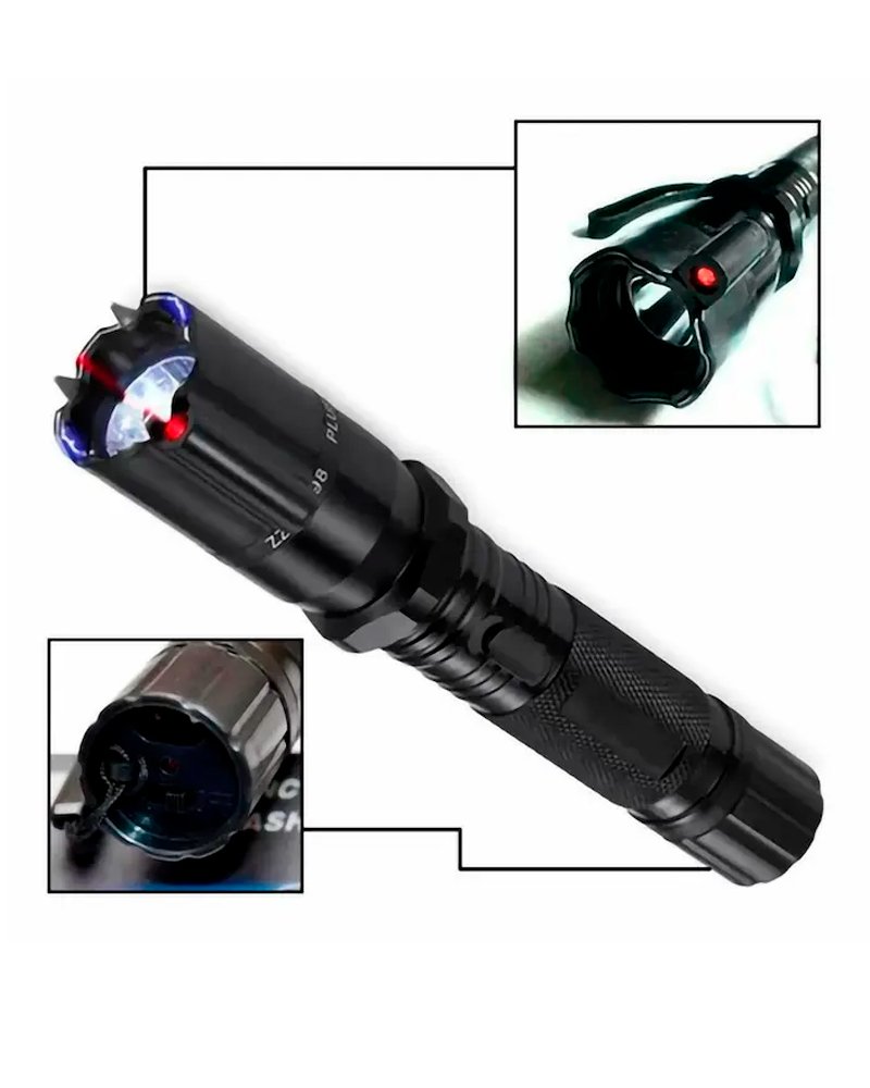 Linterna Táctica con Paralizador Taser - Imagen 2