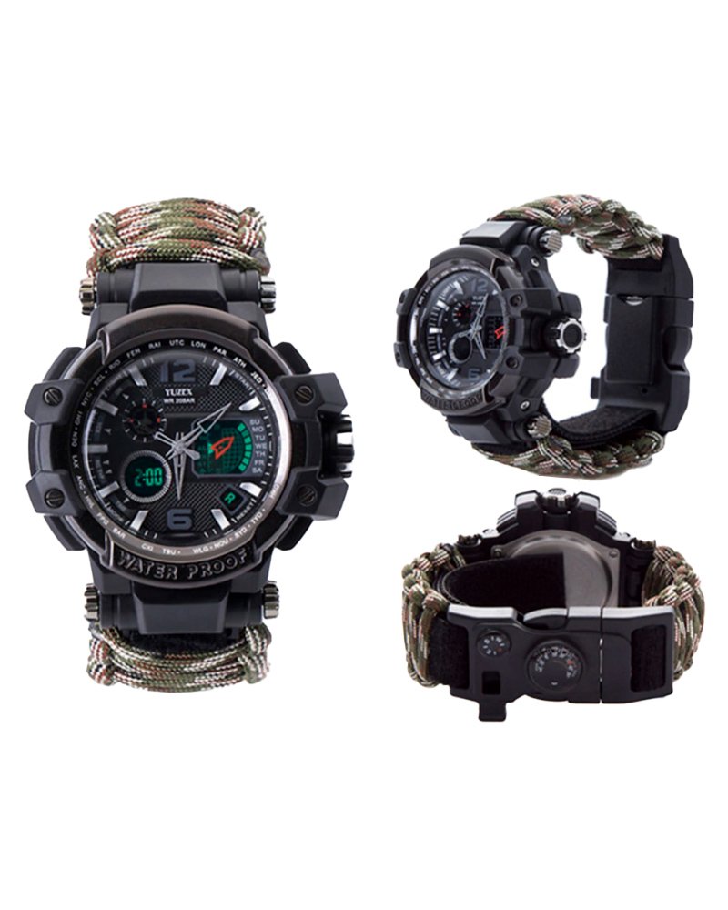 Reloj Militar de Supervivencia Multifuncional 23 en 1