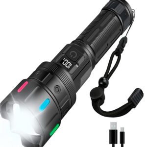 Linterna Táctica Led Recargable LS-L5501 30.000 Lúmenes